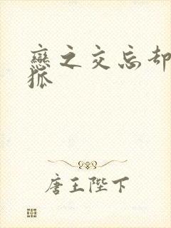 恋之交忘却的妖狐