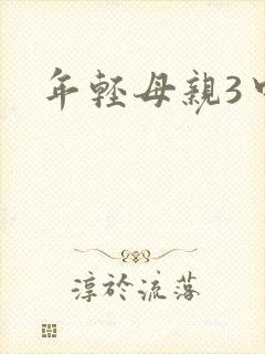 年轻母亲3中字封面