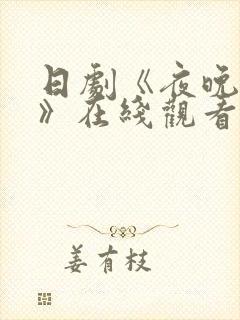 日剧《夜晚晴空》在线观看全集