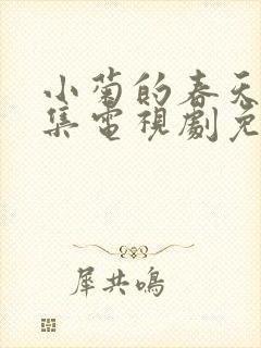 小菊的春天36集电视剧免费观看