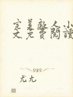 完美敌人小说全文免费阅读无弹窗封面