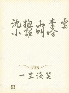 沈抱山李云舒的小说叫啥