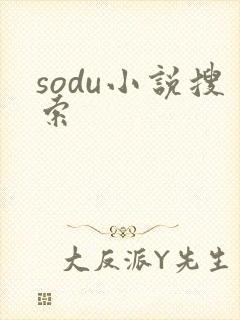 sodu小说搜索