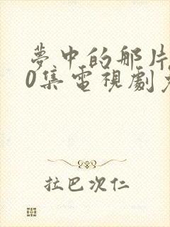 梦中的那片海40集电视剧免费观看