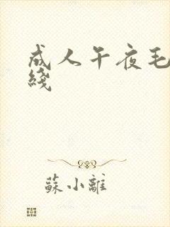 成人午夜毛片在线