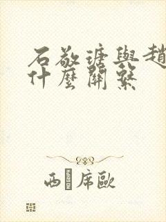 石敬瑭与赵匡胤什么关系