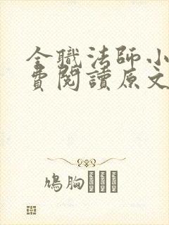 全职法师小说免费阅读原文