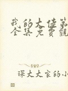 我的大佬第一季全集免费观看