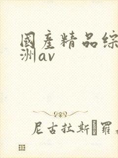 国产精品综合亚洲av