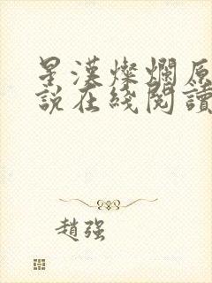 星汉灿烂原著小说在线阅读封面