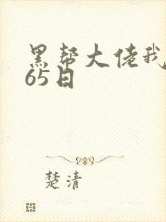 黑帮大佬我的365日封面