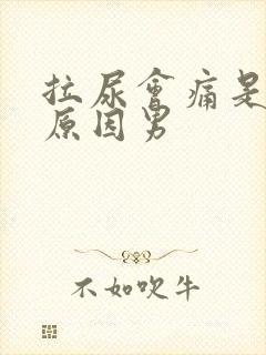 拉尿会痛是什么原因男