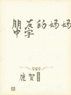 朋友的妈妈韩语中字