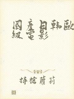 国产日韩欧美一级电影封面