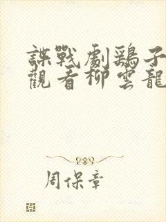 谍战剧鹞子免费观看柳云龙谍战剧