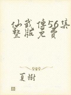 仙武传56集完整版免费封面