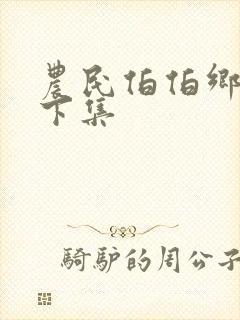 农民伯伯乡下妹下集