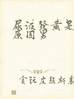 尿液发黄是什么原因男