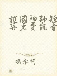 护国神帅短剧全集免费观看封面