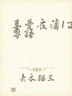 喜爱夜蒲1高清粤语