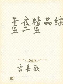 午夜精品综合一区二区