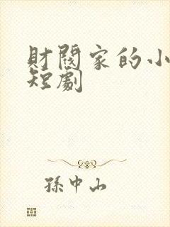 财阀家的小儿子短剧