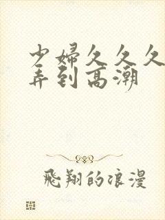 少妇久久久久被弄到高潮