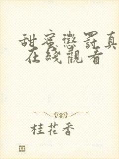 甜蜜惩罚真人版 在线观看