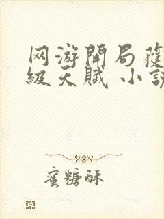 网游开局获得神级天赋 小说封面