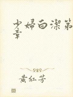 少妇白洁第九十章