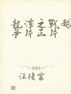 龙潭之战越南战争片正片