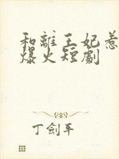 和离王妃惹不起爆火短剧封面