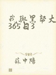 我与黑帮大佬的365日3封面