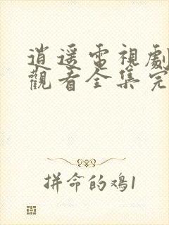 逍遥电视剧免费观看全集完整版33