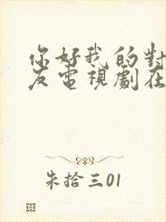 你好我的对面男友电视剧在线观看