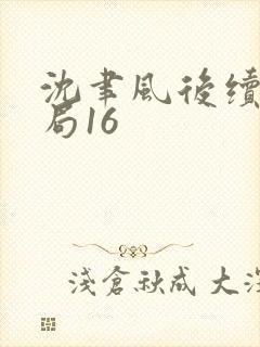 沈聿风后续大结局16