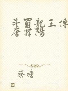 斗罗龙王传说之唐舞阳