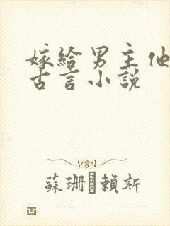 嫁给男主他爹的古言小说