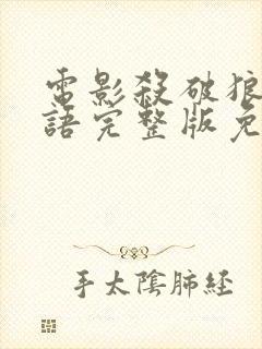 电影杀破狼2国语完整版免费观看