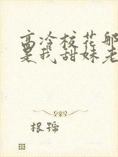 高冷校花那明明是我甜妹老婆封面