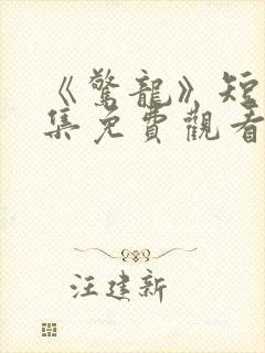 《惊龙》短剧全集免费观看