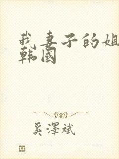 我妻子的姐姐 韩国