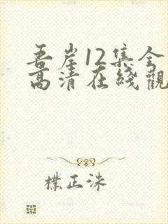 吾岸12集全集高清在线观看