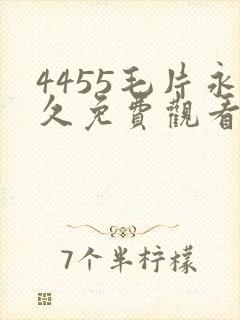 4455毛片永久免费观看