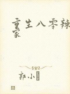 重生八零辣妻当家