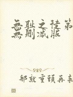 无耻之徒第一季无删减版封面