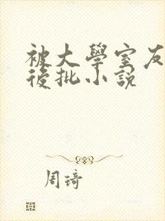 被大学室友操了后批小说