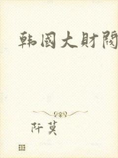 韩国大财阀