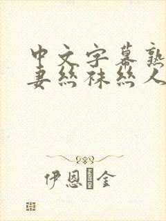 中文字幕熟女人妻丝袜丝人成片在线