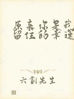 原来你是我最想留住的幸运歌词